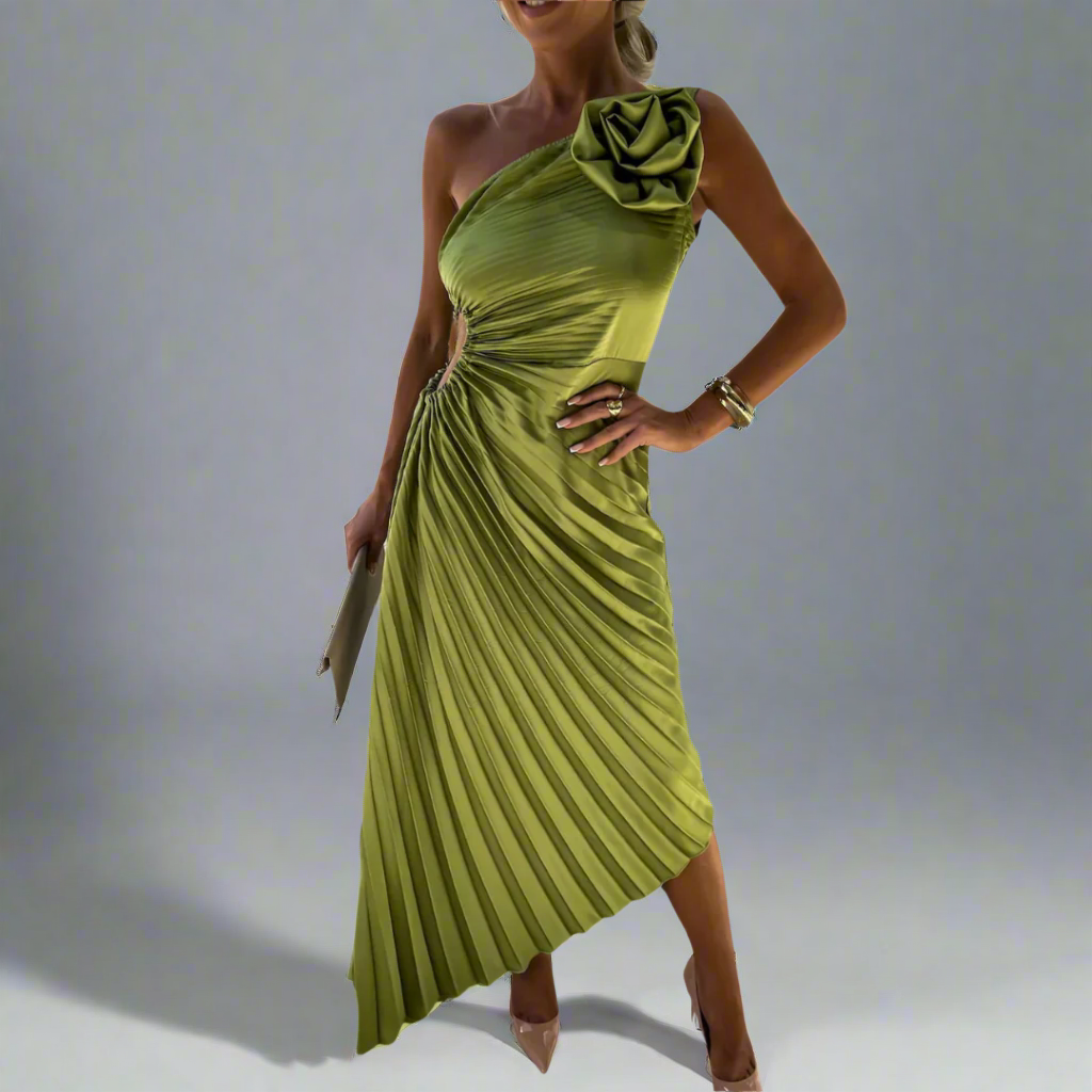 Melisandra | Romantisches Blumenmaxikleid