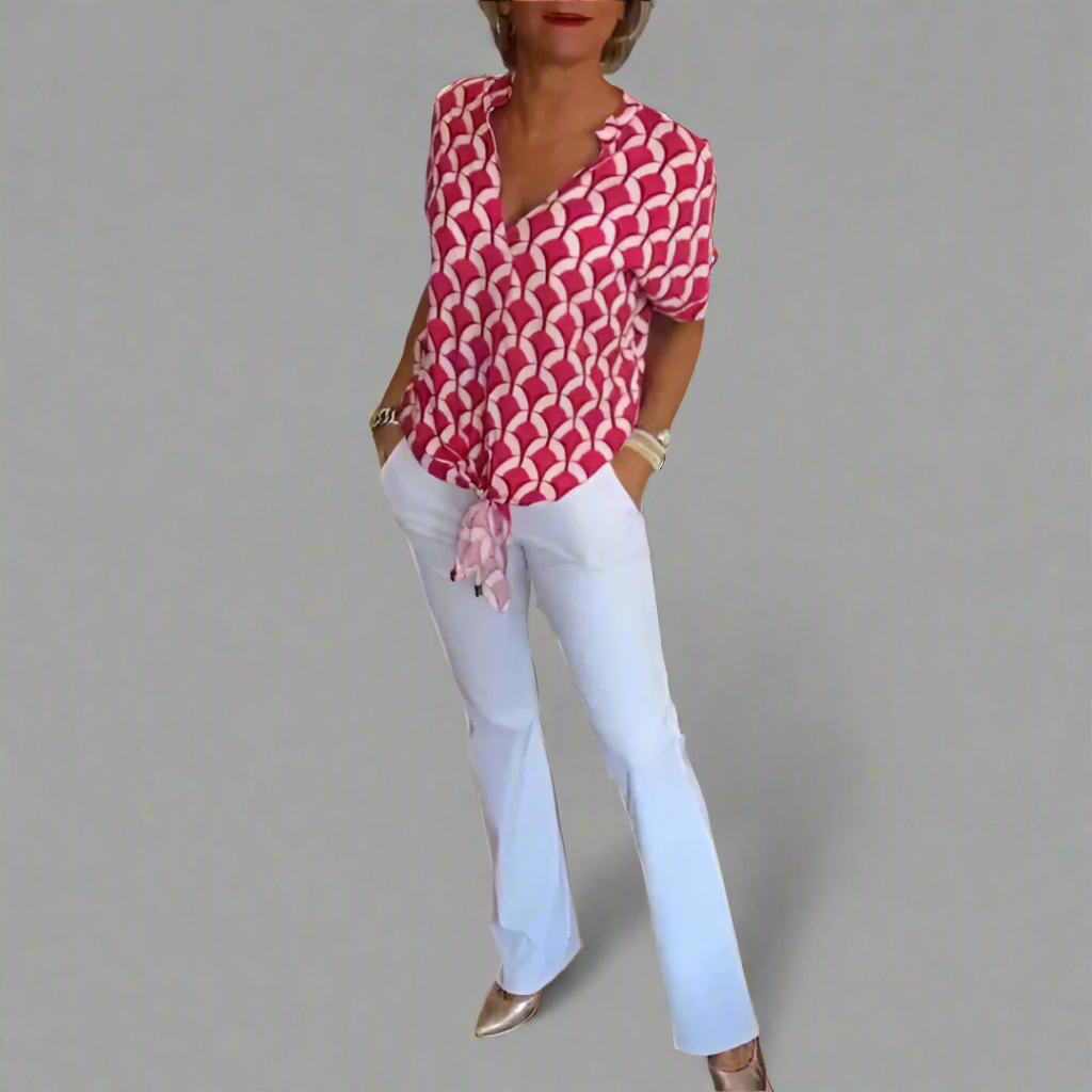 Jasmina | Print-Top mit luftigem Komfort