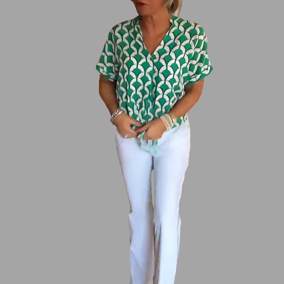 Jasmina | Print-Top mit luftigem Komfort