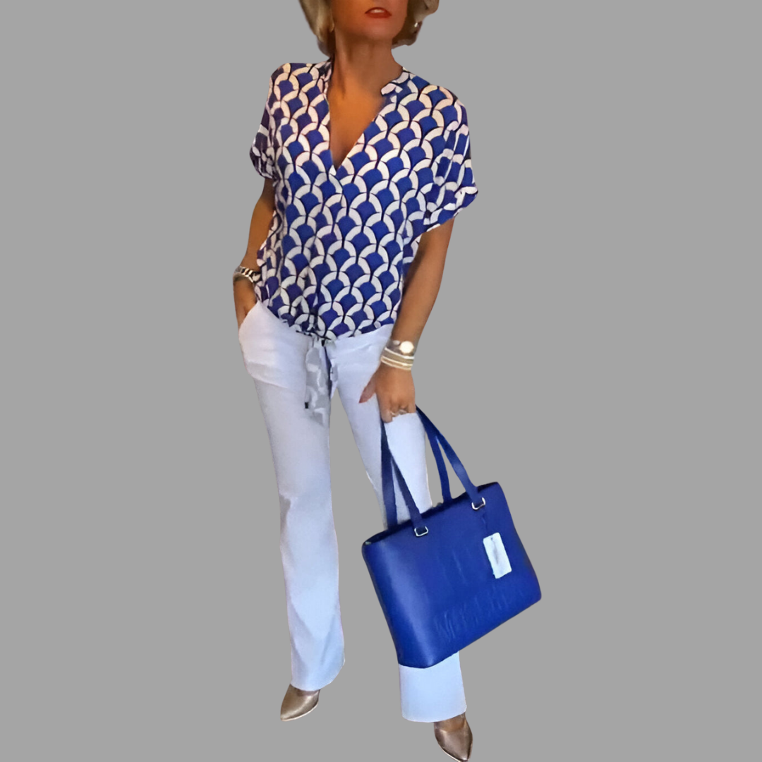 Jasmina | Print-Top mit luftigem Komfort