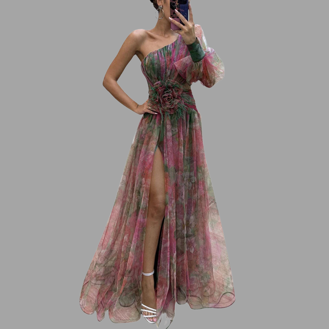 Nandina | Elegantes Schlitzkleid für besondere Anlässe