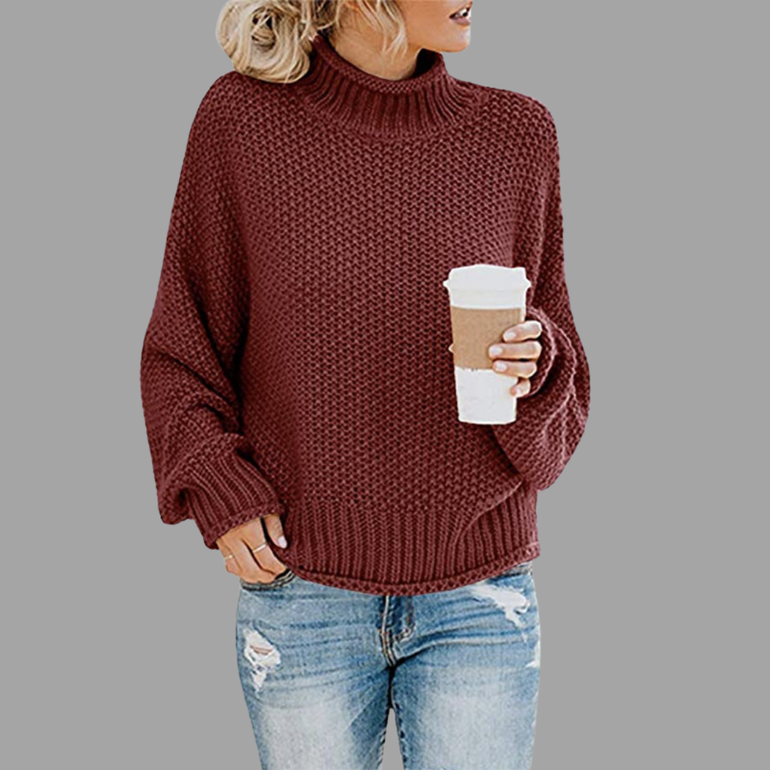 Penelope | Weicher Rollkragenpullover mit Stil