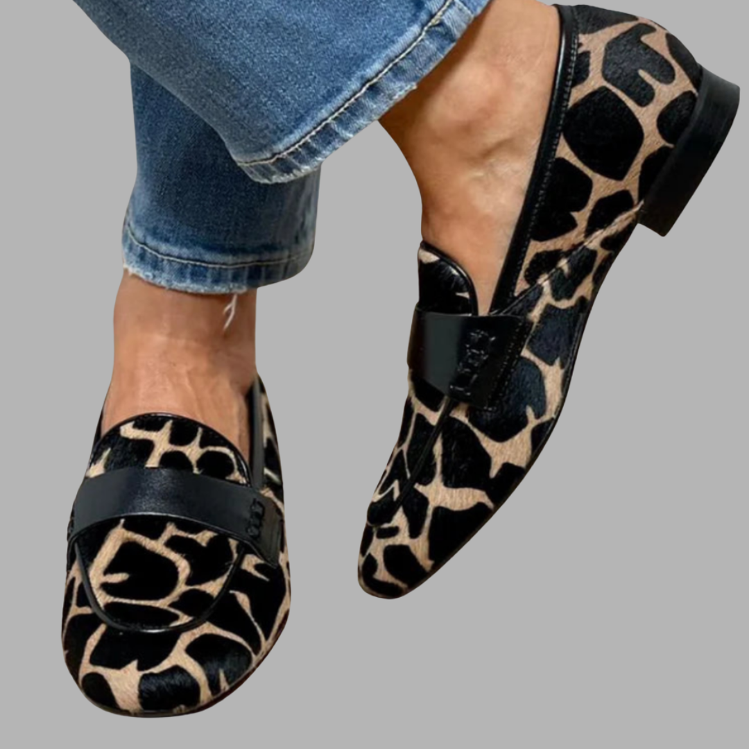 Margrit | Tierdruck Loafer für Komfort & Stil