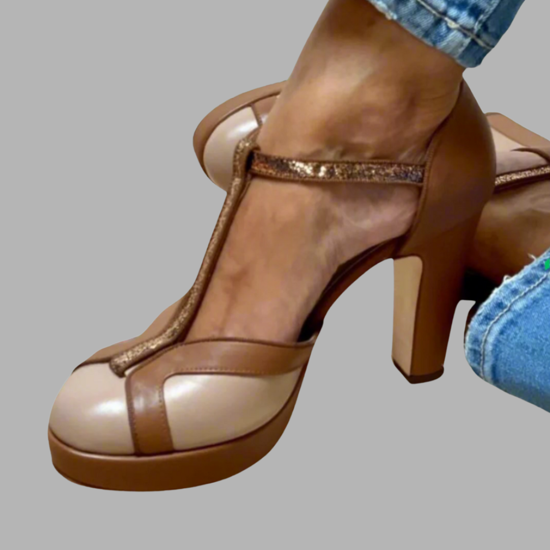Annette | Elegante Komfort-Sandalen mit Absatz