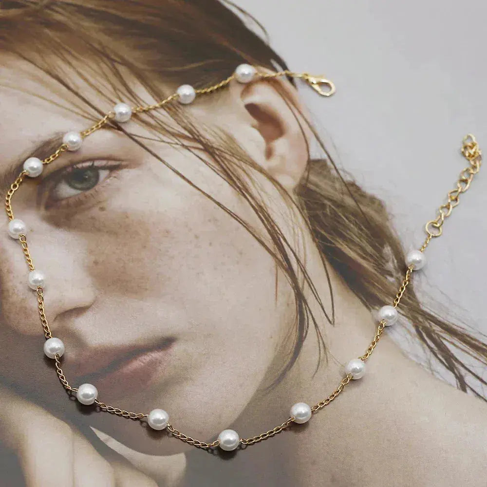 Emmara | Perlenkette mit stilvollem Glanz