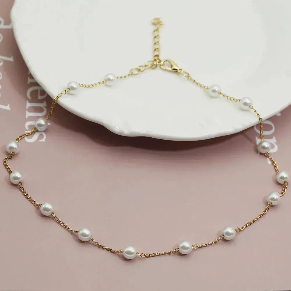 Emmara | Perlenkette mit stilvollem Glanz