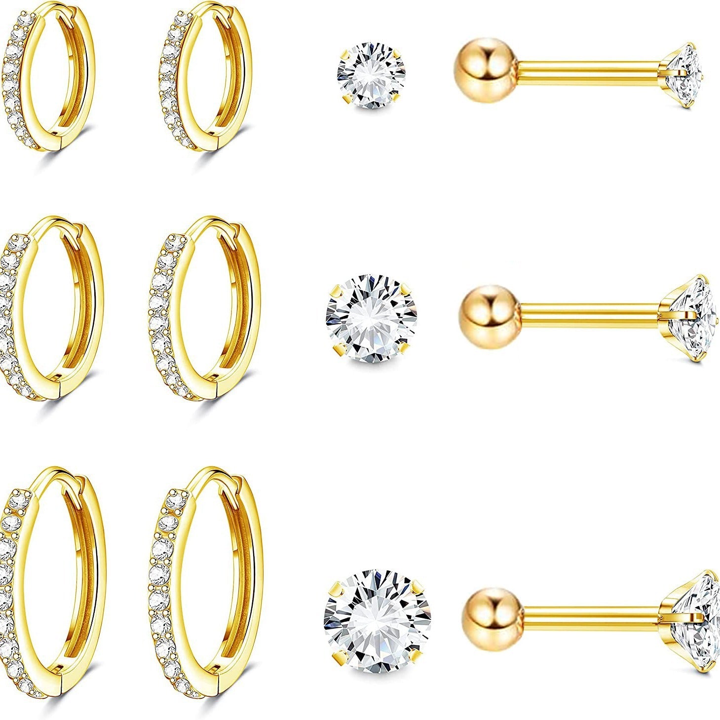 Giselina | Elegantes Ohrringe Set