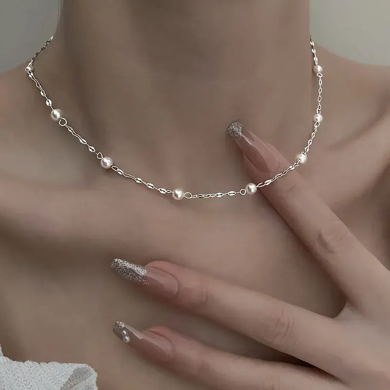 Casilda | Elegante Perlenkette mit edlem Schimmer