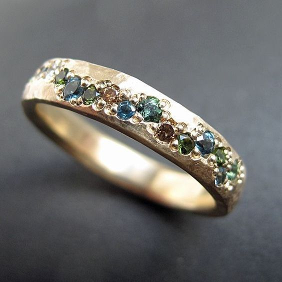 Mavina | Bunter Vintage-Ring mit Charme