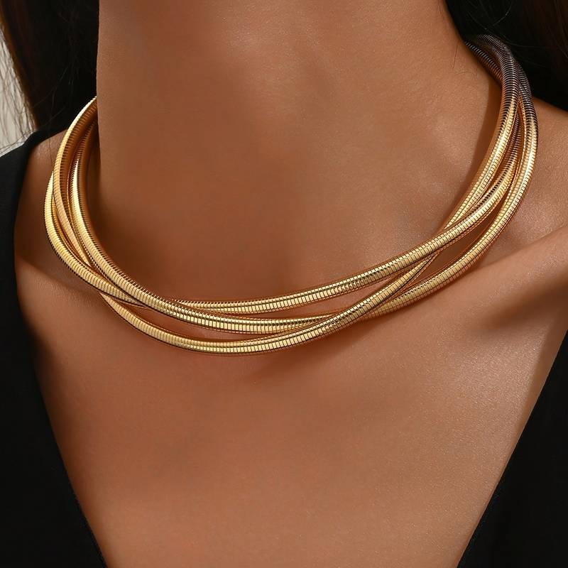 Hadria | Elegante Halskette im Lagenlook