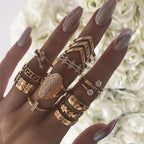 Tabea | Einzigartiges 8- bis 12-Ring Set