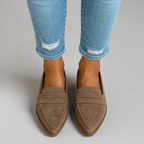 Loretta | Eleganter Wildleder-Mokassin mit Komfort