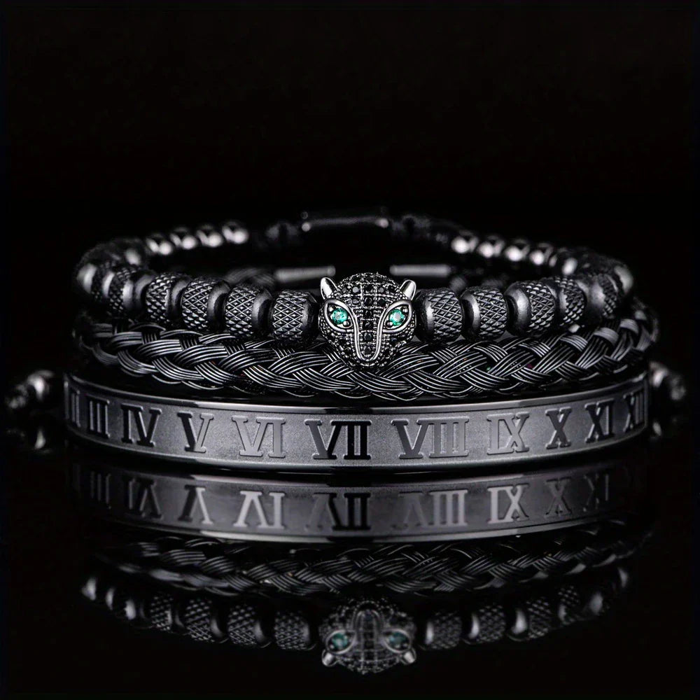Siegmund | Lederarmband im markanten Stil