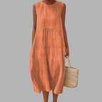 Altrude | Elegantes Baumwollkleid mit Taschen