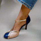 Theresa | Bequeme T-Strap Heels für Eleganz ohne Schmerz