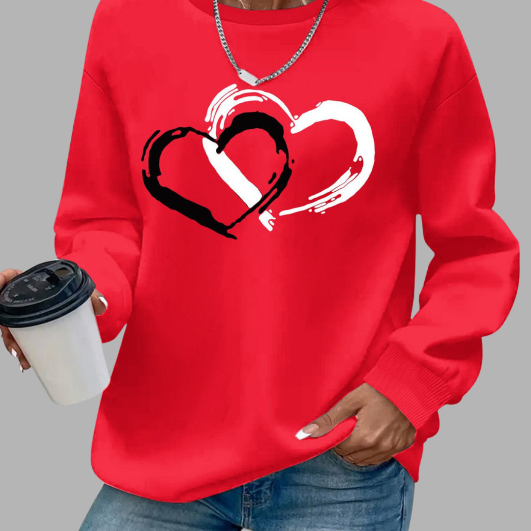 Marianne | Herzpullover mit kuscheliger Eleganz