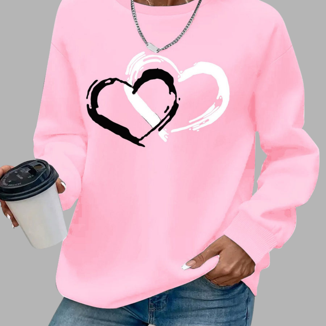 Marianne | Herzpullover mit kuscheliger Eleganz
