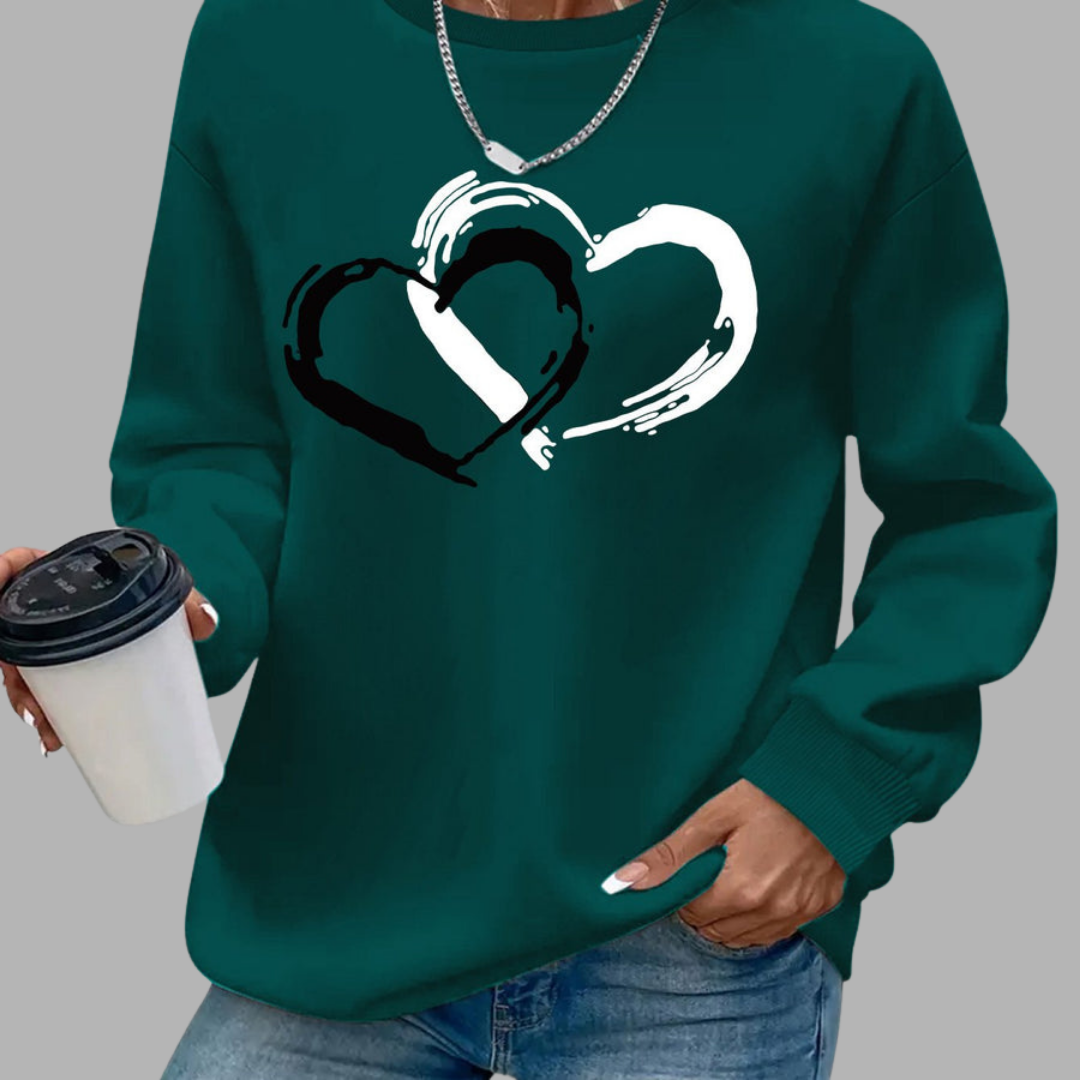 Marianne | Herzpullover mit kuscheliger Eleganz