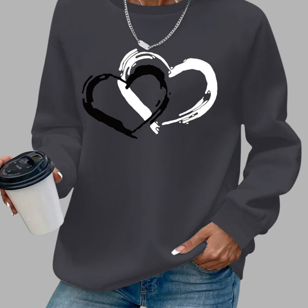 Marianne | Herzpullover mit kuscheliger Eleganz