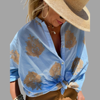 Frederika | Bluse mit luftigem Ibiza-Flair