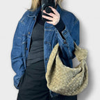 Léora. - Große geflochtene Damenhandtasche