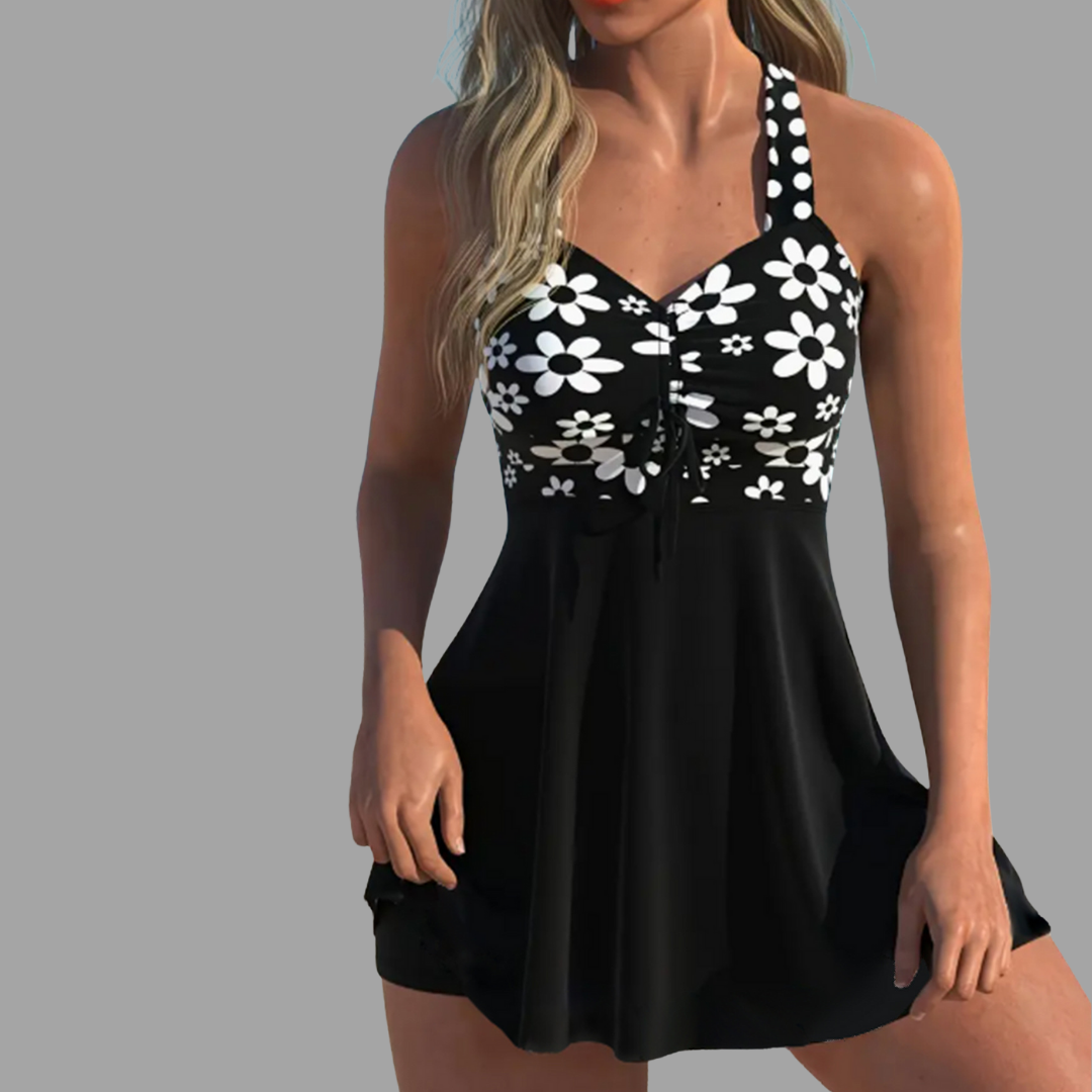 Florina | Tropisches Tankini-Set mit Rüschen