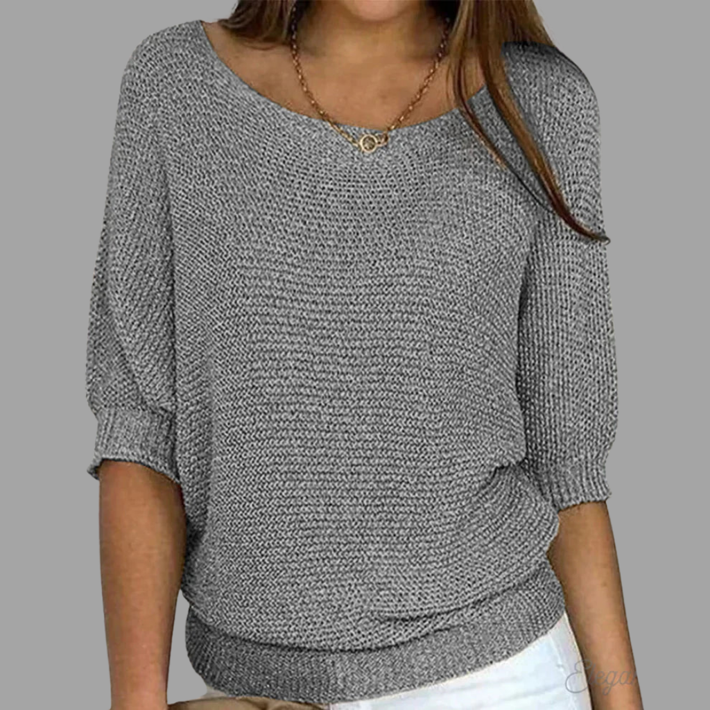 Wendela | Eleganter Strickpullover mit Wohlfühlfaktor