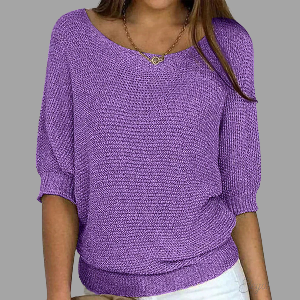 Wendela | Eleganter Strickpullover mit Wohlfühlfaktor