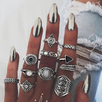 Tabea | Einzigartiges 8- bis 12-Ring Set