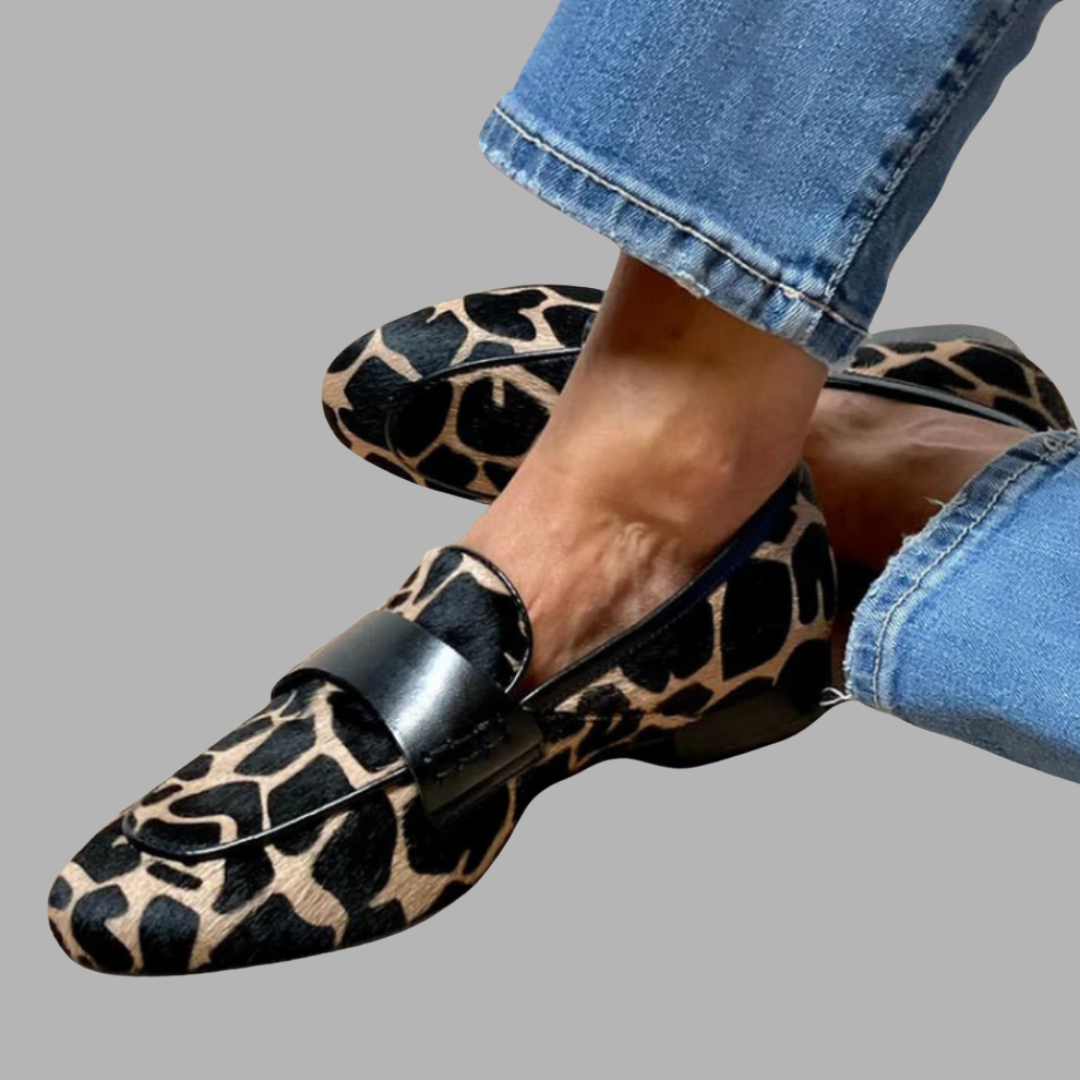 Margrit | Tierdruck Loafer für Komfort & Stil