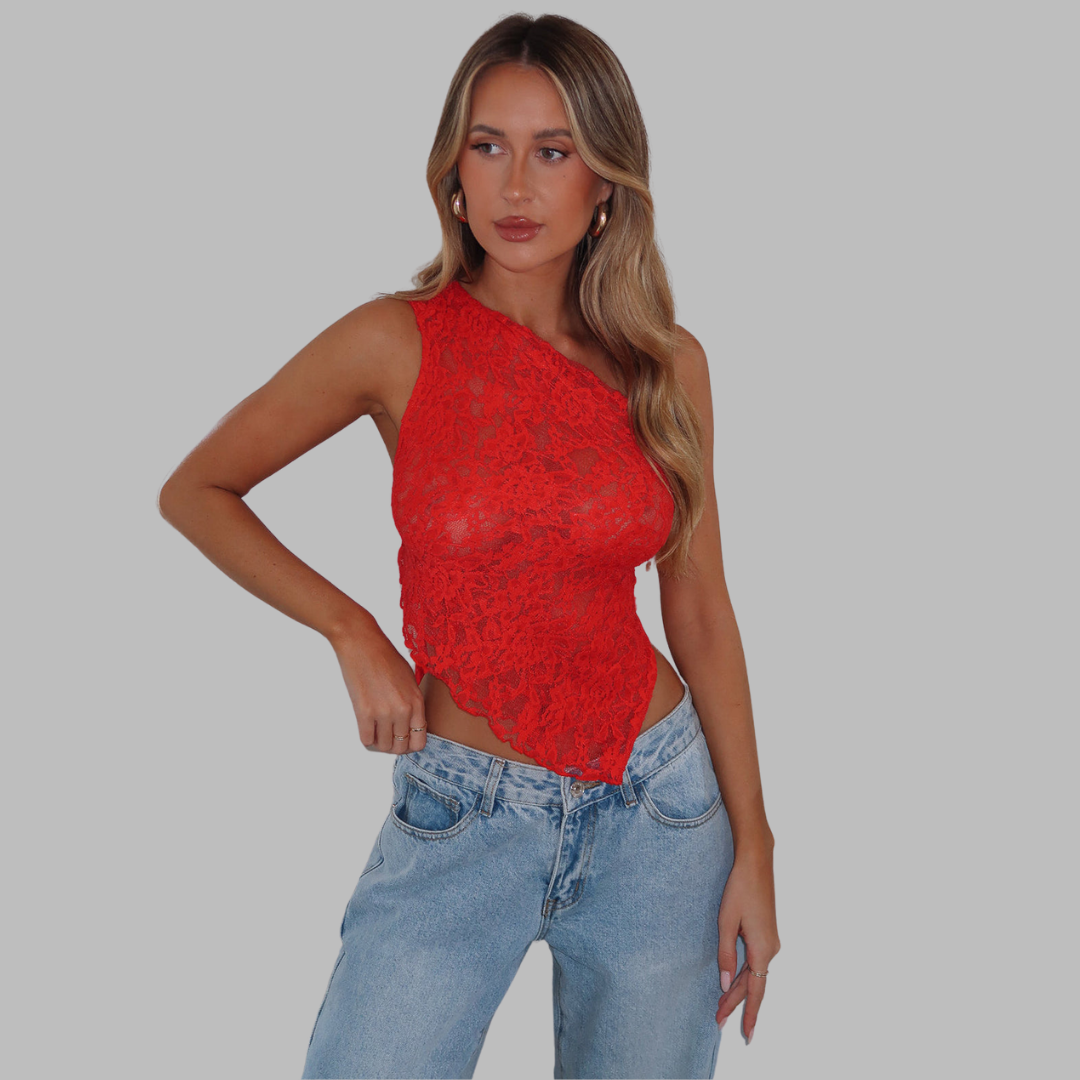 Jorliesa | Elegantes Spitzen-Top für edlen Charme