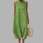 Altrude | Elegantes Baumwollkleid mit Taschen