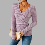Melina | Figurformendes Langarmshirt mit Schlank-Effekt