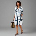 Adelind | Midikleid mit edlem Muster