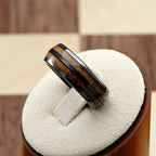 Konstantin | Holz-Glasring mit Ausdruck