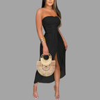 Yseult | Elegantes Maxikleid trägerlos