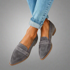 Loretta | Eleganter Wildleder-Mokassin mit Komfort