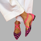 Rosamund | Premium Ballerinas mit Riemchen