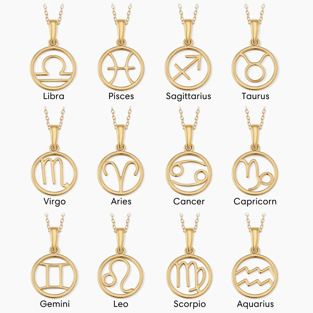 Zethira | Zodiac Zeichen Halskette