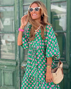 Bellona | Langes Boho Kleid