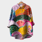 Walburga | Oversize-Bluse mit strahlendem Komfort