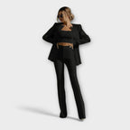 Selina - Stilvolles 3-teiliges Set (Blazer, Oberteil, Hose)