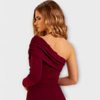 Fiona – Eleganter One-Shoulder Jumpsuit