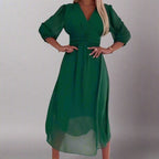 Amelina | Figurbetontes Wickelkleid